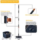 Hands Free Wet Dry Flat Mop With Bucket Set