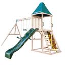 مجموعة العاب خارجية للاطفال كيد كرافت 2 أرجوحات وزحليقة Emerald Challenge Swing Set - SW1hZ2U6MTcwMTI4OQ==