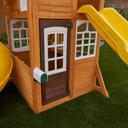 مجموعة العاب خارجية للاطفال كيد كرافت 2 أرجوحات و 2 زحليقة Kidkraft Castlewood Wooden Swing Set / Playset - SW1hZ2U6MTcwMTMyNw==