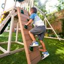 مجموعة العاب خارجية للاطفال كيد كرافت 2 أرجوحات وزحليقة Emerald Challenge Swing Set - SW1hZ2U6MTcwMTI5Nw==