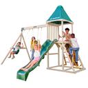 مجموعة العاب خارجية للاطفال كيد كرافت 2 أرجوحات وزحليقة Emerald Challenge Swing Set - SW1hZ2U6MTcwMTI5OQ==