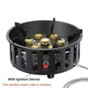 7 Core Strong Fire Power Camping Stove Portable Gas Burner Windproof