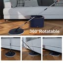 Hands Free Wet Dry Flat Mop With Bucket Set