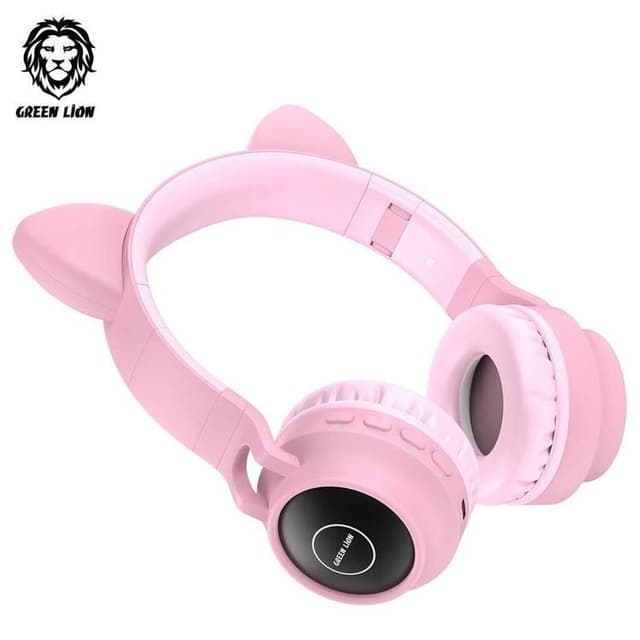سماعات رأس لاسلكية بناتي 45 ساعة جرين لايون Green Lion Kids Wireless On-Ear Headphones