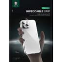 غلاف ايفون 15 برو ماكس شفاف جرين ليون Green Lion Delgado PC Case for iPhone 15 Pro Max