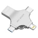 فلاش ميموري للجوال 256 جيجا بايت 4 في 1 جرين لايون Green Lion 4 in 1 USB Flash Drive