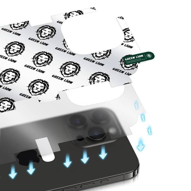 بكج حماية ايفون 15 بروماكس 4 في 1 من غرين ليون Green Lion 4 in 1 Defender Pack for iPhone 15 Pro Max