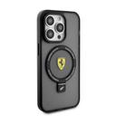 Ferrari  Magsafe Ring Stand Case for iPhone 15 Promax - Black - SW1hZ2U6MTcyNTg1NA==