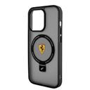 Ferrari  Magsafe Ring Stand Case for iPhone 15 Promax - Black - SW1hZ2U6MTcyNTg2MA==