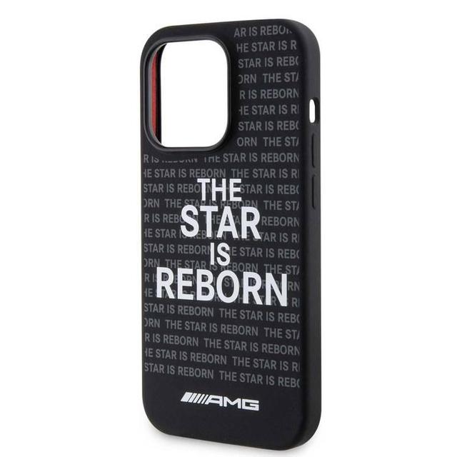 AMG Silicone Case with the "The Star Is Reborn" Logo for iPhone 15 Pro Max -Black - SW1hZ2U6MTcyNjA0Mw==