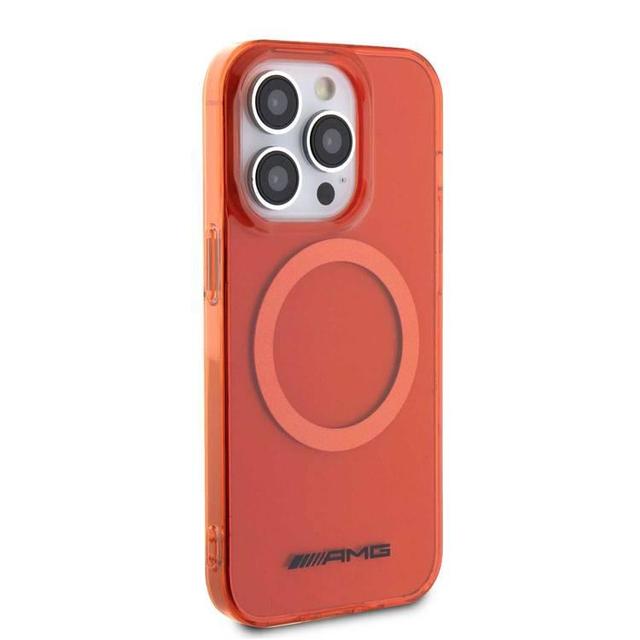 AMG Magsafe Transparent Case for iPhone 15 Pro -Orange - SW1hZ2U6MTcyNjE1Mw==