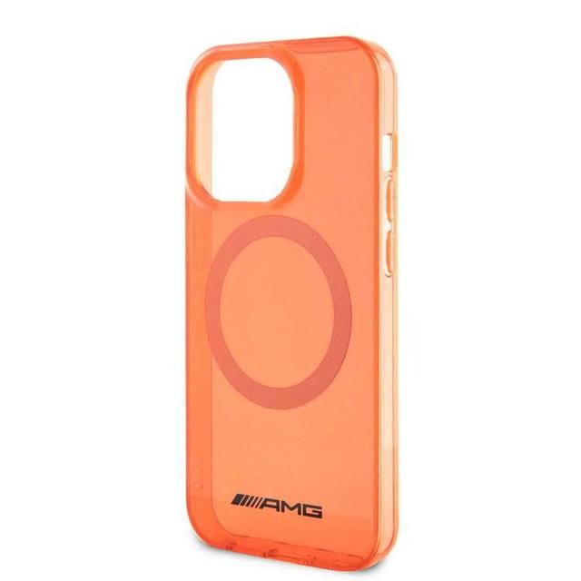 AMG Magsafe Transparent Case for iPhone 15 Pro -Orange - SW1hZ2U6MTcyNjE1Nw==