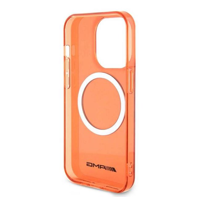 AMG Magsafe Transparent Case for iPhone 15 Pro -Orange - SW1hZ2U6MTcyNjE1OQ==