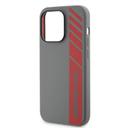 AMG Magsafe Silicone Case with Vertical AMG Logo Pattern for iPhone 15 Pro Max-Gray - SW1hZ2U6MTcyNjI1Ng==
