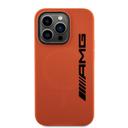 AMG Magsafe Silicone Case with Large AMG Logo for iPhone 15 Pro -Orange Magma - SW1hZ2U6MTcyNjMwOQ==