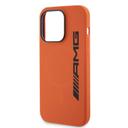 AMG Magsafe Silicone Case with Large AMG Logo for iPhone 15 Pro -Orange Magma - SW1hZ2U6MTcyNjMxMw==