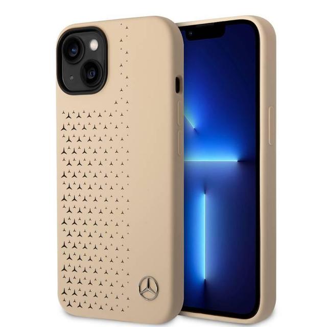 كفر حماية ايفون 14 سيليكون بيج إم بي MB Horizotal Star Gradient Silicone Hard Case for iPhone 14 Beige - SW1hZ2U6MTcyMjY4Ng==