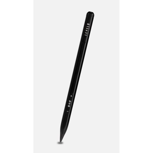 قلم أيباد بخاصية تجاهل اليد أسود من ليفلو فيرسا ستيالس Levelo Skywrite Versa Stylus