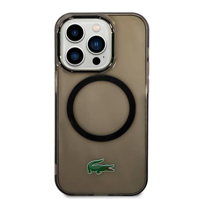 Lacoste HC Magsafe Transparent Case for iPhone 15 Pro -Black - SW1hZ2U6MTcyMjg4Ng==