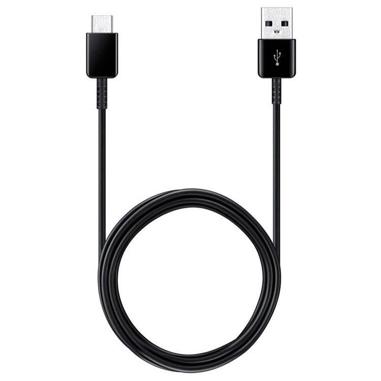 كيبل شحن من USB-A الى USB-C بطول 1.5 متر اسود سامسونج Samsung USB-A to USB-C Cable 1.5M
