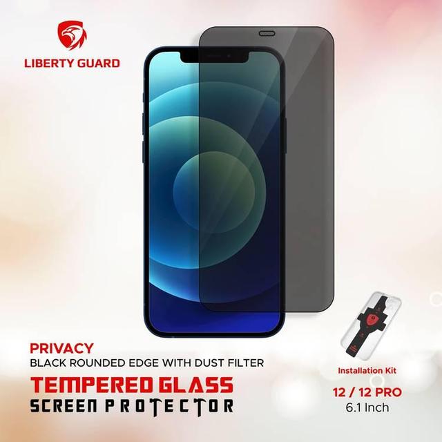 Liberty Guard 2.5D Privacy Full Cover Black Rounded Edge with Dust Filter Screen P - SW1hZ2U6MTcyMzI0Mw==