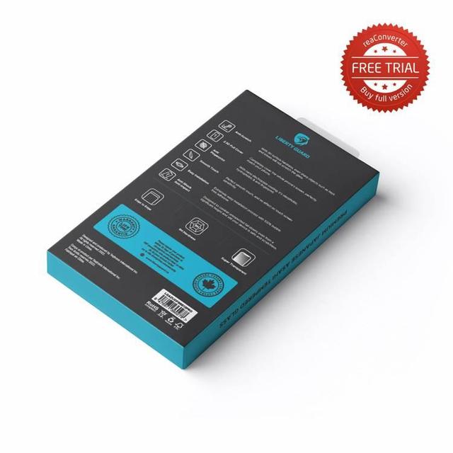 Liberty Guard 2.5D Azure Full Cover Black Rounded Edge with Dust Filter Screen Pro - 330688