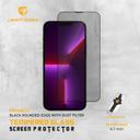 Liberty Guard 3D  Full Cover Black Silicon Rounded Edge Screen Protector for iPhone - SW1hZ2U6MTcyNDI1Mg==
