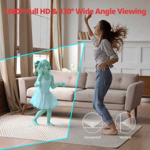 كاميرا مراقبة منزلية داخلية لاسلكية باللون الابيض من سويتشبوت SwitchBot Indoor Camera - SW1hZ2U6MTcyNDMyMg==