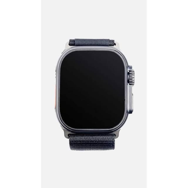 ساعة رقمية ذكية 2.04 بوصة جرين لايون أسود Green Lion Ultra Amoled Smart Watch