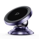 Powerology Heavy Duty Magnetic Car Mount 360 Rotatable with 3M Metal Plates - Purple