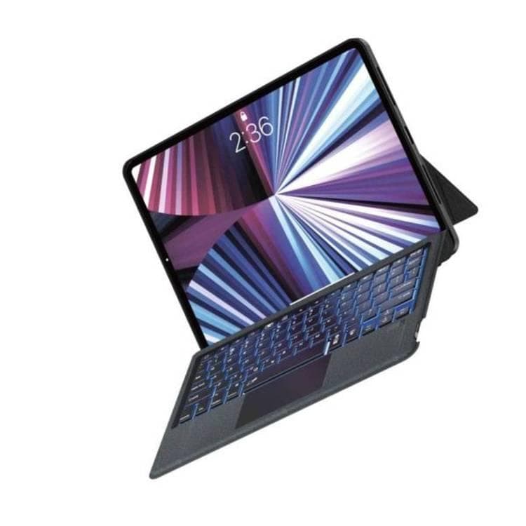 كفر ايباد برو 11 بوصة بلوحة مفاتيح 500 مللي أمبير جرين لايون "Green Lion Touchpad Keyboard Case for iPad Pro 10.9" & "11