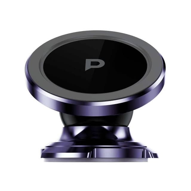 Powerology Heavy Duty Magnetic Car Mount 360 Rotatable with 3M Metal Plates - Purple