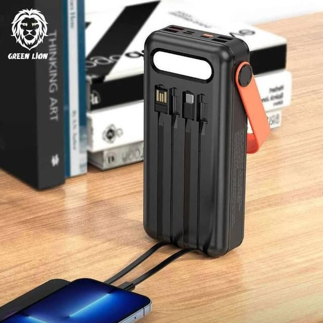 شاحن متنقل بالطاقة الشمسية 30000 مللي امبير جرين لايون Green Lion Solar Portable Power Bank