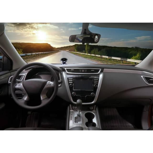 Powerology Heavy Duty Magnetic Car Mount 360 Rotatable with 3M Metal Plates - Purple