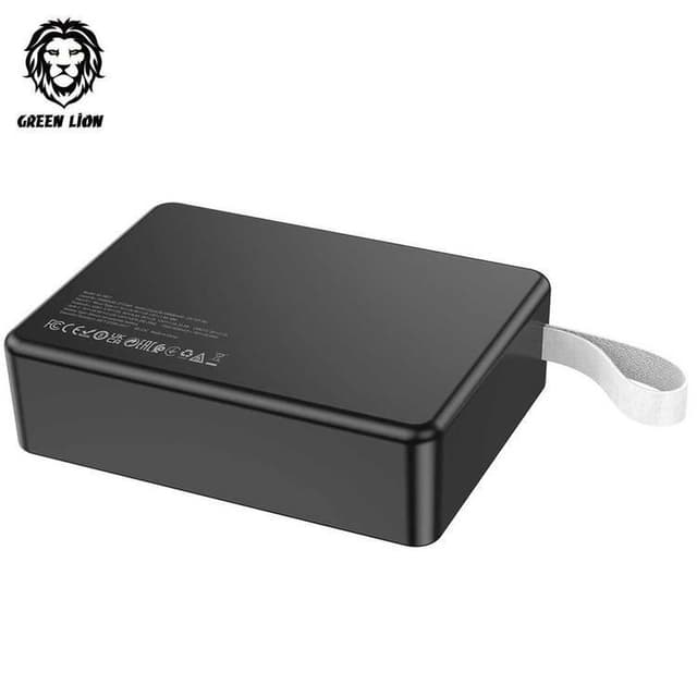 بطارية متنقلة كبيرة 75000 مللي أمبير 4 مخارج جرين لايون Green Lion Power Volt Mega Capacity Power Bank