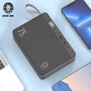 بطارية متنقلة كبيرة 75000 مللي أمبير 4 مخارج جرين لايون Green Lion Power Volt Mega Capacity Power Bank
