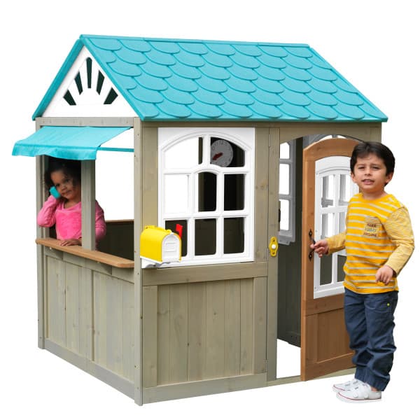 بيت لعبه للاطفال خشبي كيد كرافت Kidkraft Oceanfront Wooden Playhouse