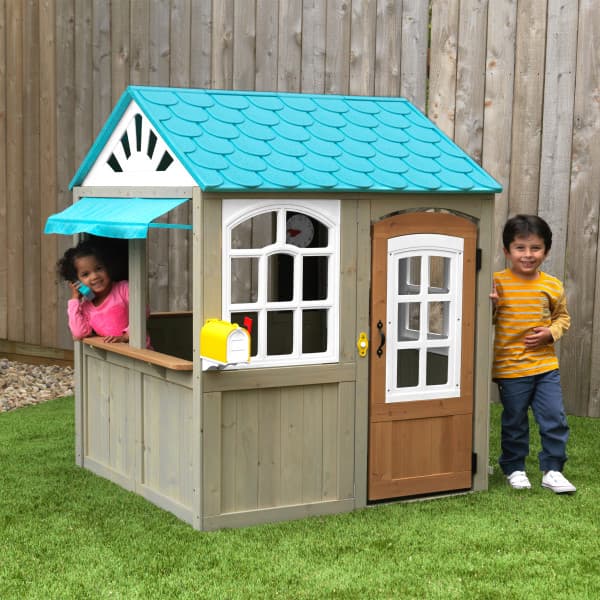 بيت لعبه للاطفال خشبي كيد كرافت Kidkraft Oceanfront Wooden Playhouse