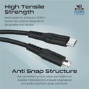 فيش جداري شاحن حائط منفذين تايب سي بروميت مع كابل شحن ايفون Promate Power Delivery Dual Port Adapter With Lightning Cable