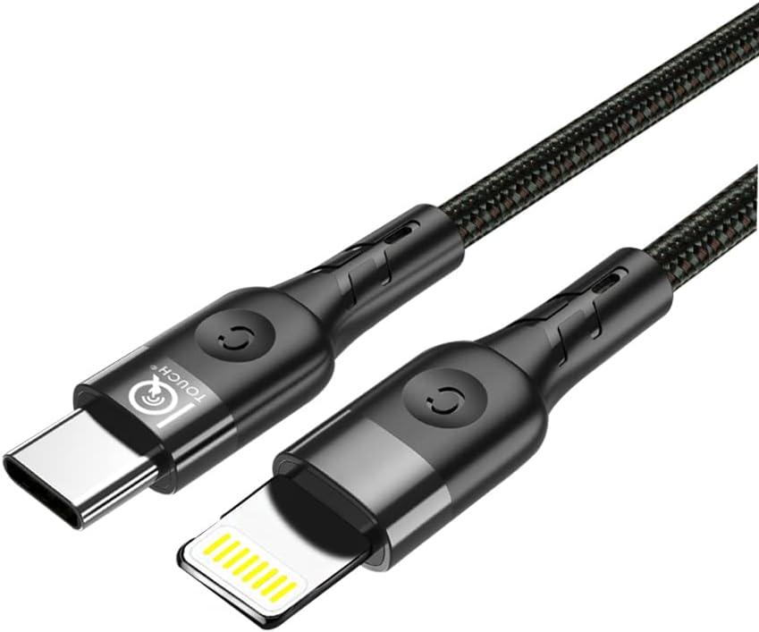 IQ Touch MFI Certified Lightning Cable 1.2M Braided Aluminum