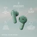 Urbanista Copenhagen True Wireless Earbuds, Bluetooth 5.2 Earphones with Touch Controls & Noise Cancelling Microphone