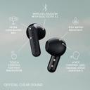 Urbanista Copenhagen True Wireless Earbuds, Bluetooth 5.2 Earphones with Touch Controls & Noise Cancelling Microphone