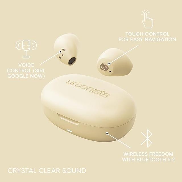 Urbanista Lisbon Wireless Earbuds, Bluetooth 5.2 Enhanced Small Headphones - SW1hZ2U6MTc1Mjk5Nw==