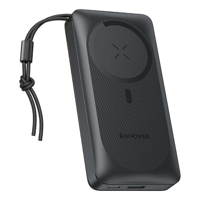 شاحن متنقل باور بنك لاسلكي راف باور 20000 مللي أمبير 15 واط RAVPower PD Magnetic Wireless Power Bank