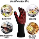قفازات طبخ مقاومة للحرارة Oven Gloves High Temperature Resistant