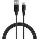 Ravpower RP-CB1027 USB-A To Lightning Cable 2M Nylon - Black - SW1hZ2U6MTc3NDM4Nw==