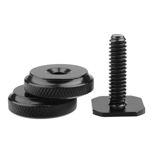O Ozone Camera Hot Shoe Mount to 1/4"-20 Tripod Screw Adapter, 1/4" Double-Layer Screw Adapter for Camera Flash Hot Shoe Mount DSLR Camera
