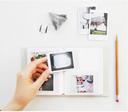 البوم صور بلون بنفسجي من وونكت Pieces Of Moment Mini Book Album Instax Mini 7s 8 25 50s 90 / Instax SP-1/ Polaroid - SW1hZ2U6MTc2MjYzMw==