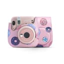 O Ozone Protection Case Bags for Fujifilm Instax Mini 12 11 9 8 8+Case PU Leather Instant Camera Cover with Adjustable Strap [ Designed Cover for Fujifilm Instax Mini 12 11 Instant Camera Bag ]- Rings