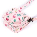 O Ozone Protection Case Bags for Fujifilm Instax Mini 12 11 9 8 8+Case PU Leather Instant Camera Cover with Adjustable Strap [ Designed Cover for Fujifilm Instax Mini 12 11 Instant Camera Bag ]- Flamingo Flower